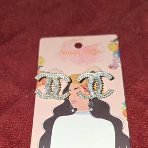 Elegant Gold and Silver Earrings